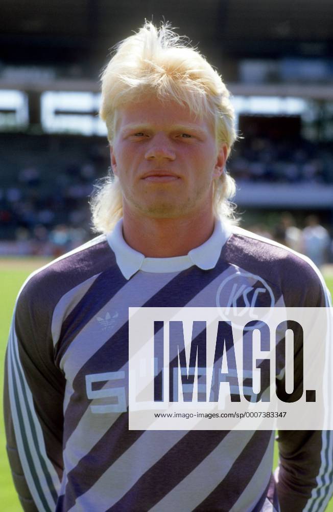 Torwart Oliver Kahn (Karlsruher SC) Präsentation, Pressetermin, Porträttermin, Porträt