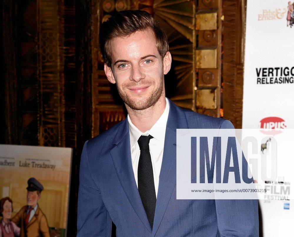 Ethel and Ernest BFI LFF screening London, UK. Luke Treadaway at the 60th BFI London Film Festival sceening of Ethel and Ernest at The Curzon Mayfair, Curzon Street, London on Saturday 15 October 2016 LMK392-62602-171016