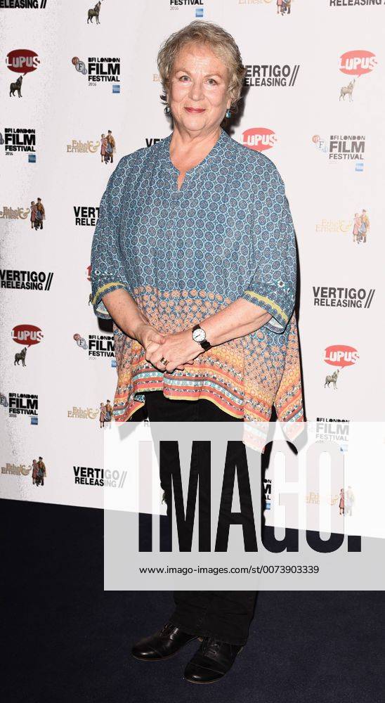 Ethel and Ernest BFI LFF screening London, UK. Pam Ferris at the 60th BFI London Film Festival sceening of Ethel and Ernest at The Curzon Mayfair, Curzon Street, London on Saturday 15 October 2016 LMK392-62602-171016