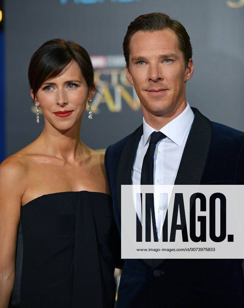 Benedict Cumberbatch and his wife Sophie Hunter arrive at the world premiere of Marvel Studios Doctor Strange at the El Capitan Theatre in Los Angeles, California on October 20, 2016. LAP20161020607 CHRISTINExCHEW