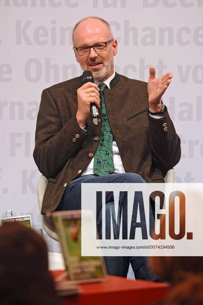 Frankfurter Buchmesse 2016. Autor Peter Wohlleben am 21.10.2016 auf der Frankfurter Buchmesse.