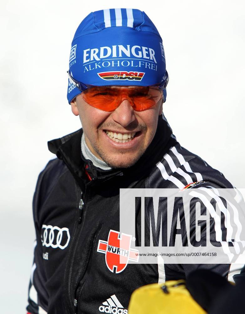 BIATHLON - IBU WM 2011 KHANTY MANSIYSK,RUSSLAND,04.MAR.11 - BIATHLON - IBU Weltmeisterschaften, Training. Bild zeigt Michael Greis (GER).