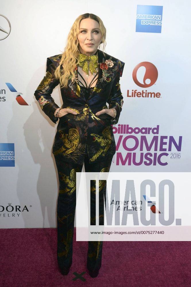 Madonna beim 11. Billboard Women in Music 2016 Event am Pier 36. New York, 09.12.2016 Foto:xD.Tinex xFuturexImage