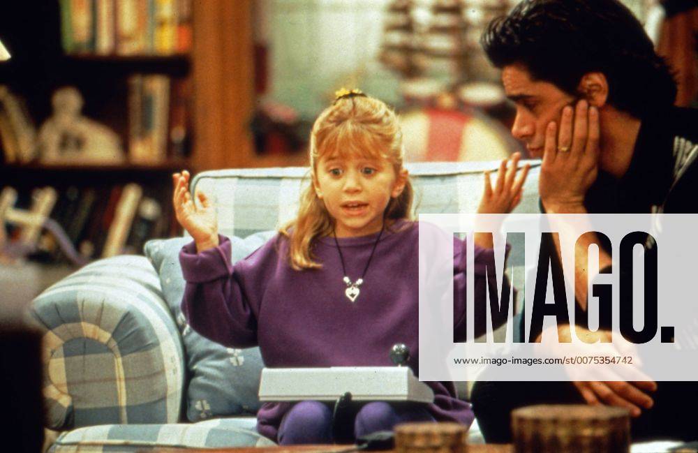 Full House, Sitcom, USA 1987 - 1995, Staffel 8, Darsteller: Mary Kate oder Ashley Olsen, John Stamos
