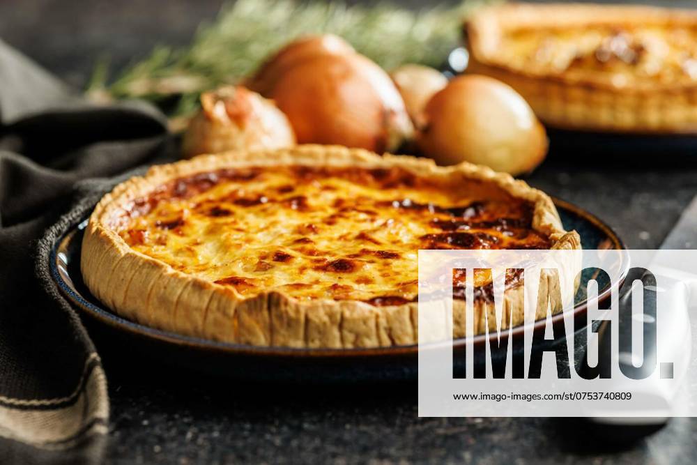 Traditional french pie. Quiche lorraine on kitchen table., Traditional french pie. Quiche lorraine on the kitchen table., Traditional french pie. Quiche lorraine on the kitchen table., 05.03.2024,