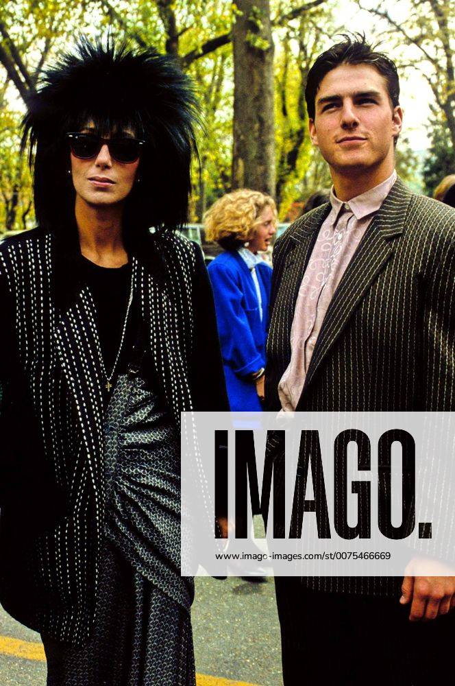 Apr. 29, 2008 - F1777.TOM CRUISE AND CHER. BRAD MARKEL- 1985 - ZUMAg49_ 20080429_gaf_g49_003
