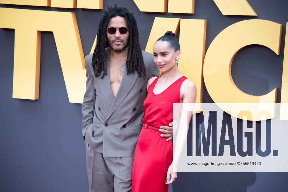 Bilder des Jahres 2024, Entertainment 08 August Blink Twice European Premiere Arrivals at Odeon Luxe, Leicester Square, London Lenny Kravitz and daughter Zoe Kravitz attends the European Premiere of Blink Twice at Odeon Luxe, Leicester Square, London, England, UK on Monday 19 August, 2024., Credit:Justin Ng Avalon UK, England, London, Odeon Luxe, Leicester Square