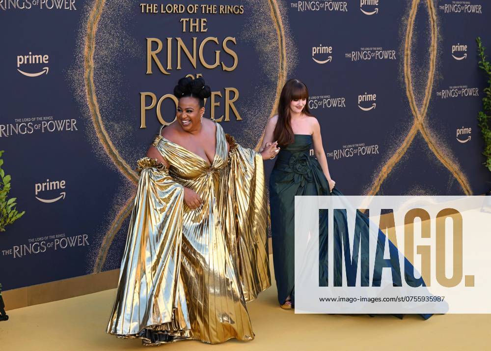 Celebrities arriving at the world premiere for Season Two of The Lord of the Rings: The Rings of Power at BFI Southbank in London Featuring: Sophia Nomvete, Markella Kavenagh Where: London, United Kingdom When: 20 Aug 2024 Credit: Cover Images . NOT FOR USE BY NEWSPAPERS BASED IN THE UK.