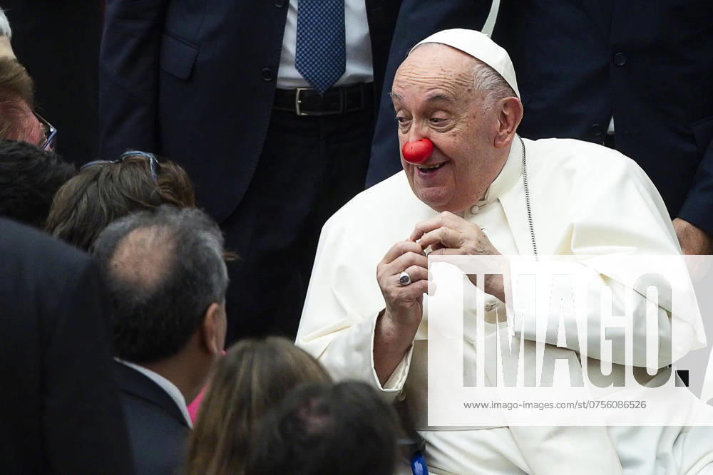 Pope Francis during the weekly general audience in the Paul VI Hall, Vatican City, 21 August 2024. ANSA ANGELO CARCONI Vatican City ITALY - ZUMAa110 20240821_zaf_a110_004
