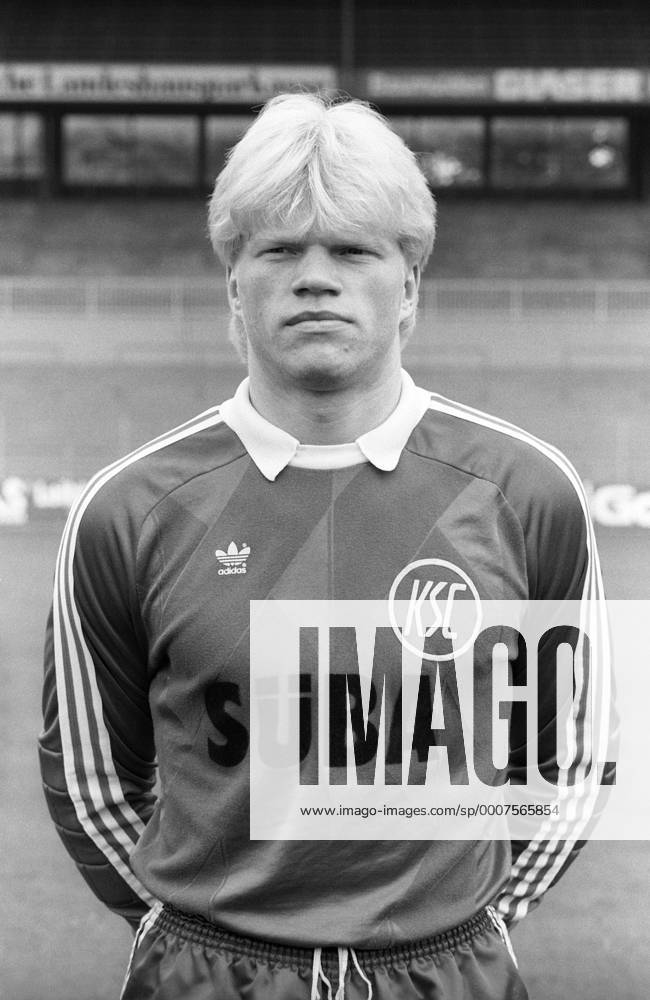 Torwart Oliver Kahn (Karlsruher SC) Präsentation, Pressetermin, Porträttermin, Porträt