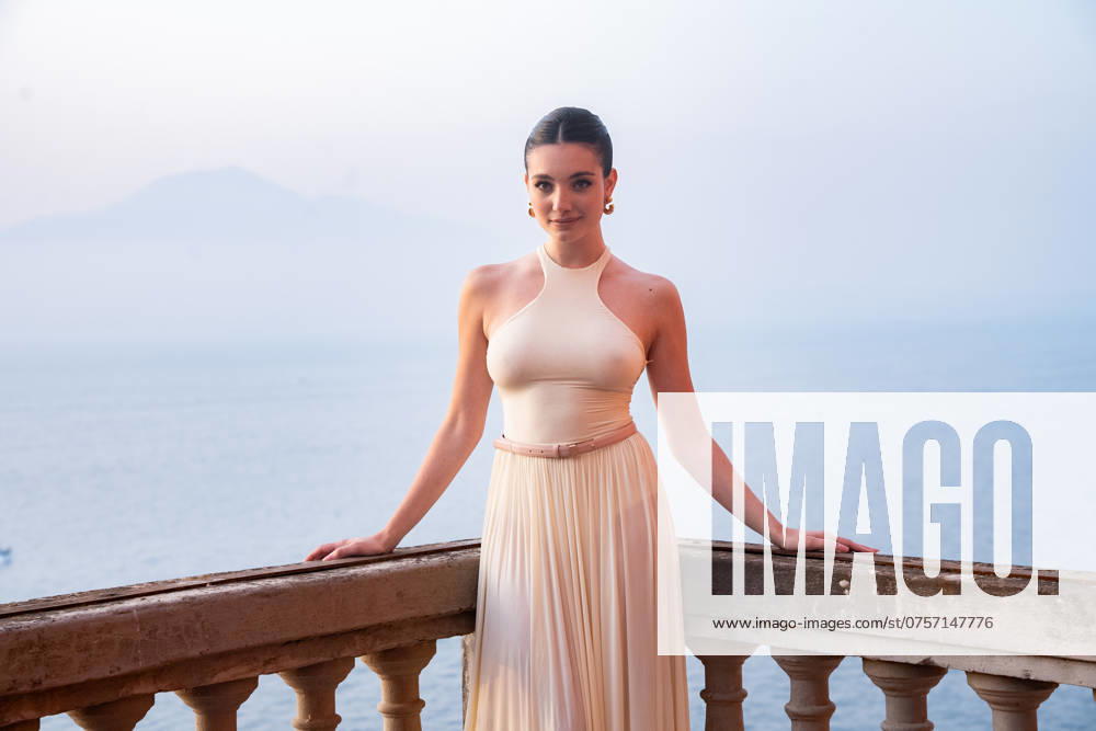 14th Social World Film Festival 2024 in Vico Equense, Italy - 07 Jul 2024 Mariasole Pollio attends the Photocall at the 14th Social World Film Festival 2024 Vico Equense Italy