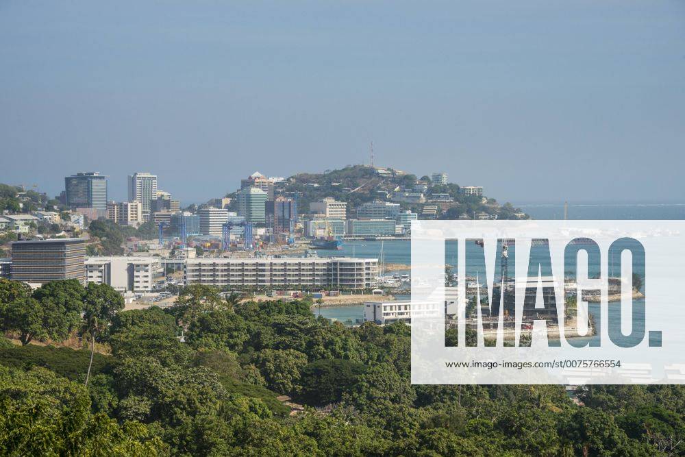 View over Port Moresby, Papua New Guinea, Pacific