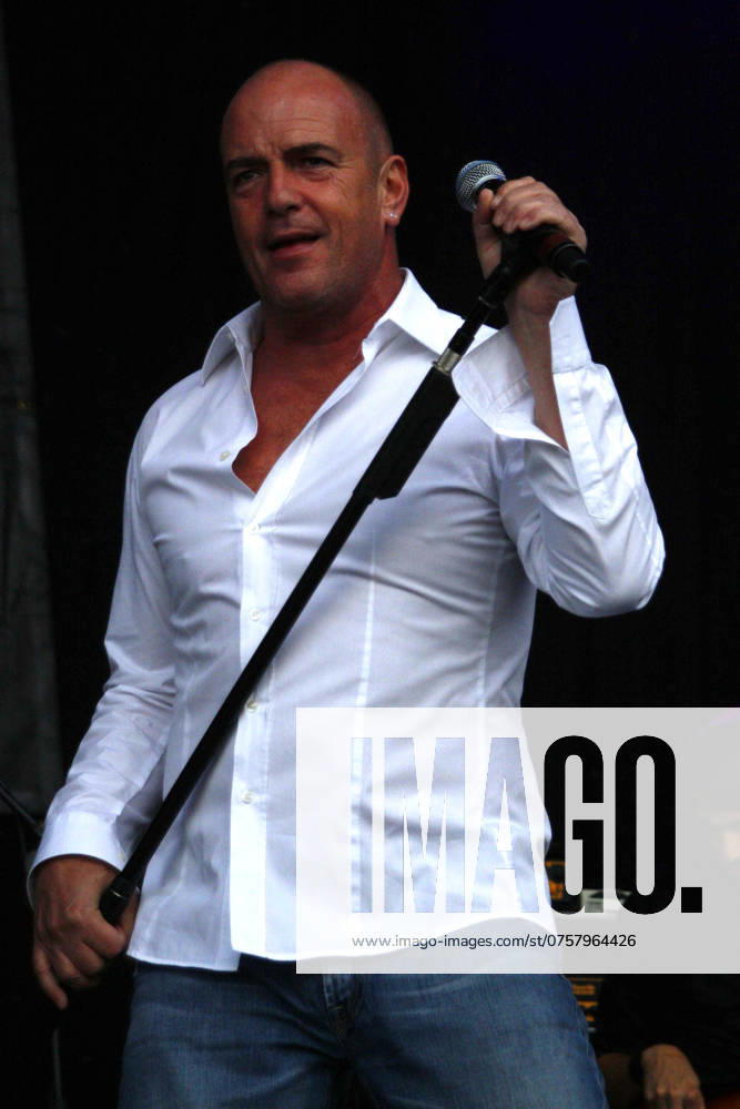 Peter Cox of Go West performing live at Back To The 80 s held at Tatton Park in Knutsford, Cheshire - 02 August 2009 FAM26502