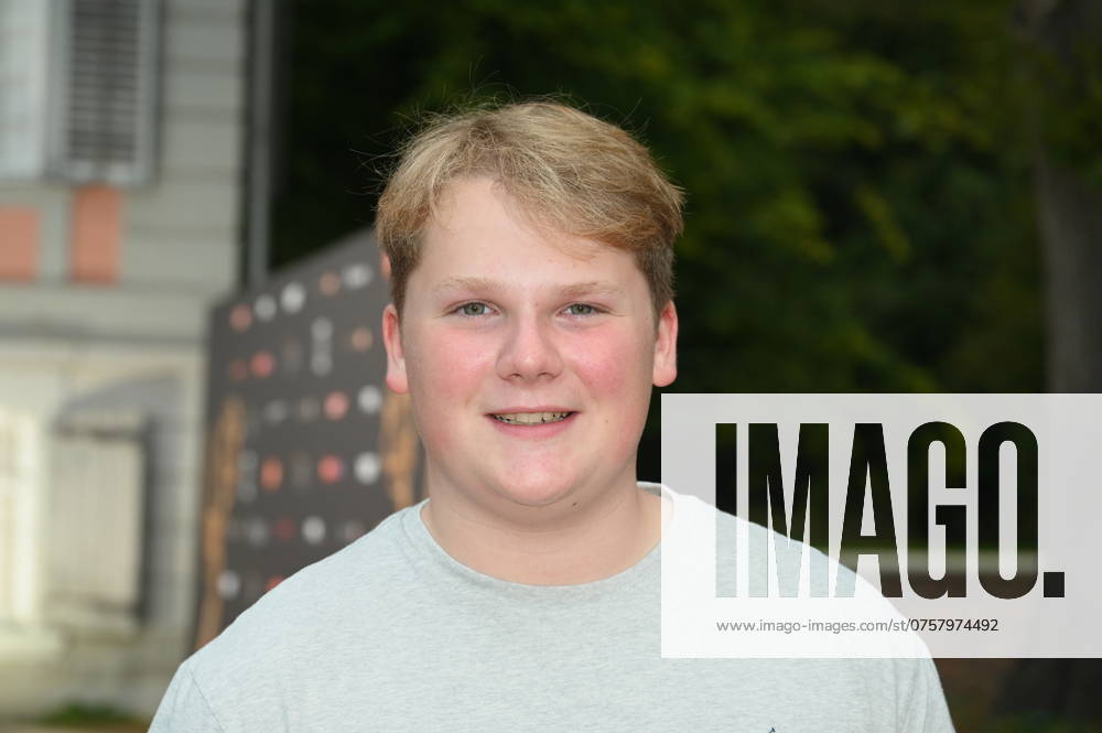 Actor Julius Weckauf attends the evening event on the occasion of the Cologne jury meeting for the international Emmy Award 2024 Semi Final round of judging of the international Emmy Awards at Schloss Arff