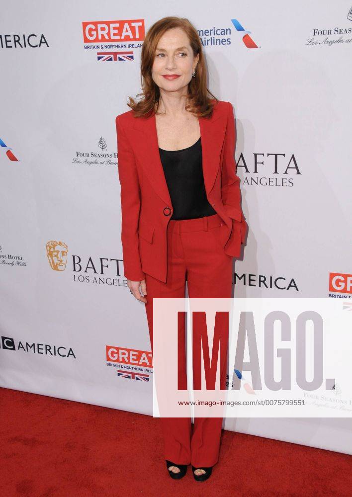 Beverly Hills, CA, United States - 07 January 2017 - Beverly Hills, California - Isabelle Huppert. The BAFTA Tea Party held at the Four Seasons Hotel Los Angeles. Photo Credit: AdMedia Beverly Hills United States - ZUMAa123 20170107_zaa_a123_559