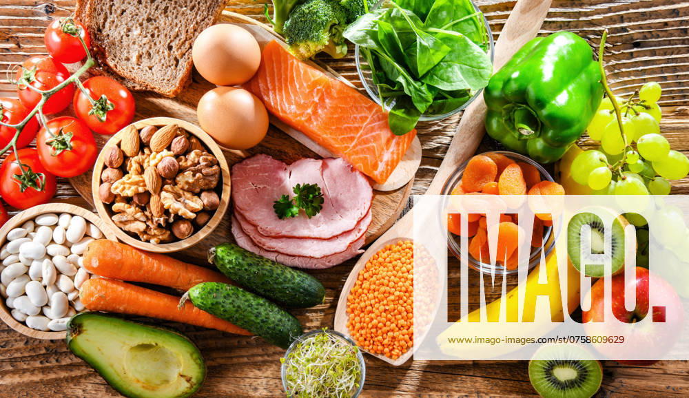 Empfohlene Lebensmittel für die Schwangerschaft. Gesunde Ernährung Food products recommended for pregnancy. Healthy diet
