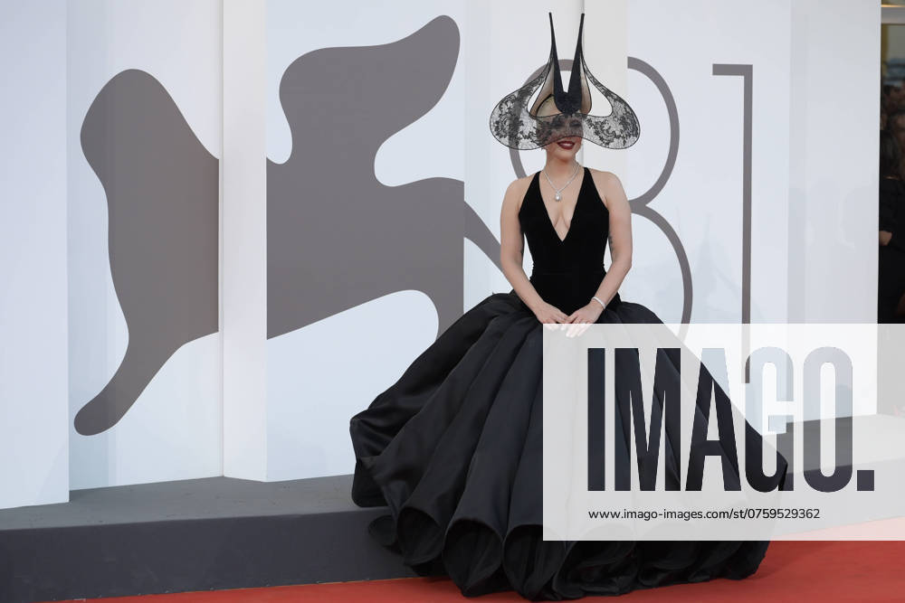 Joker Folie a Deux red carpet in Venice Lido - 04 Sept 2024 Lady Gaga attends the red carpet of the movie Joker Folie a Deux at 81st Venice Film Festival in Venice Lido. Venice Lido Italy