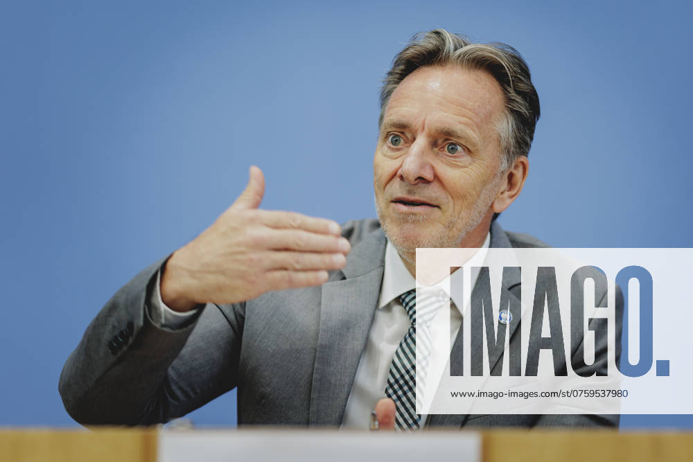 Holger Muench, President of the Federal Criminal Police Office BKA , recorded during the press conference on the Federal Situation Report on Organized Crime 2023 Berlin, 05 09 2024 Berlin Germany