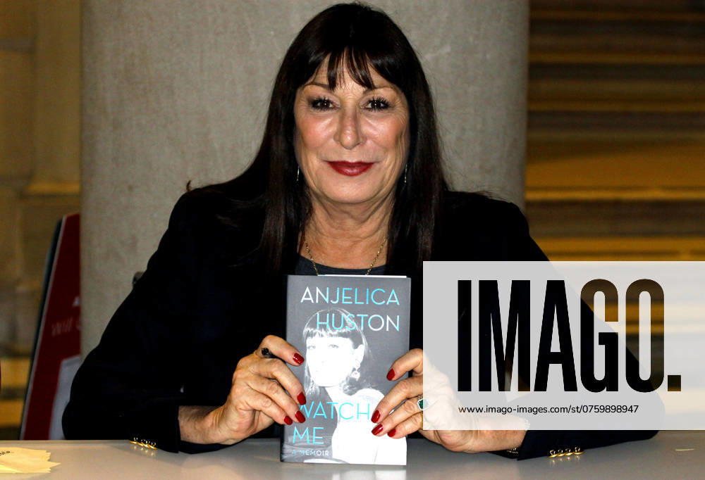 Anjelica Huston signs copies of her new book Watch Me at the Free Library of Philadelphia in Philadelphia, Pennsylvania - 13 November 2014 FAM53016