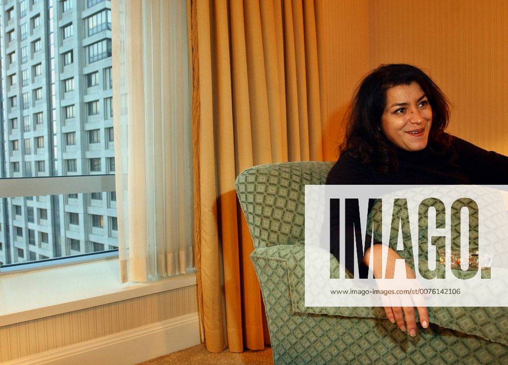 Marjane Satrapi, co-filmmaker of Persepolis, a graphic novel she wrote of her childhood during Iran s Islamic Revolution in the late 70s, is in San Francisco, Calif., on Wednesday, Dec. 12, 2007. (Joanna Jhanda Contra Costa Times ZUMA Press) - ZUMA_jcj 20071212_zaf_c99_010