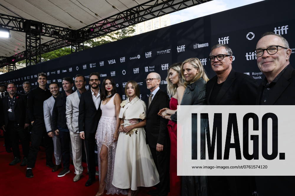 The cast and crew of the film öÄuEdenöÄÃ¹ arrive for its premiere, during the 2024 Toronto International Film Festival, in Toronto on Saturday, September 7, 2024. Toronto Canada - ZUMAc35_ 20240907_zaf_c35_102