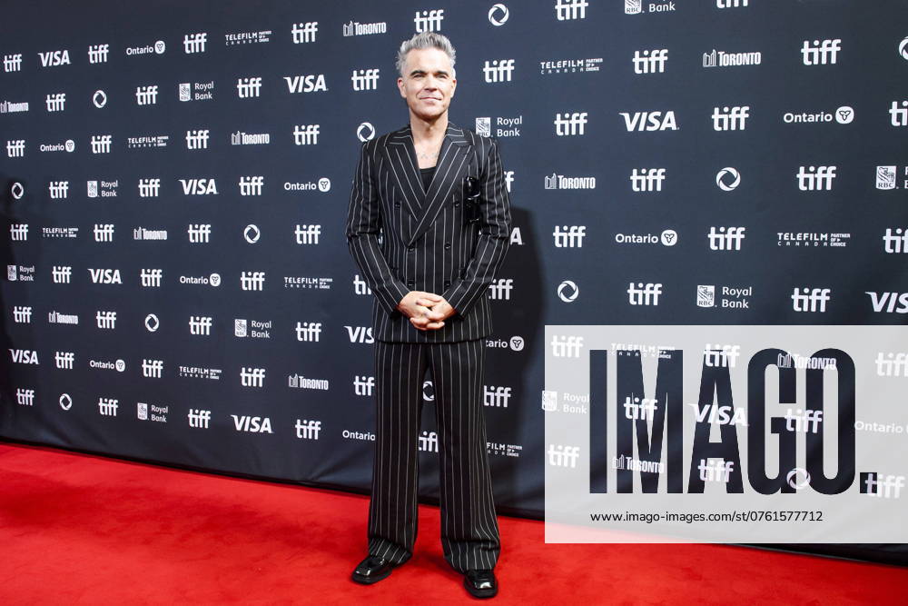 Robbie Williams attends the premiere of BETTER MANO, during the 2024 Toronto International Film Festival, in Toronto on Monday, September 9, 2024. Toronto Canada - ZUMAc35_ 20240909_zaf_c35_053