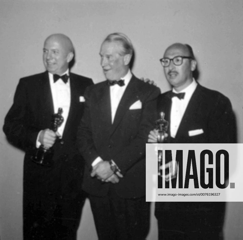Dec. 13, 2006 - MAURICE CHEVALIER, SAMMY CAHN AND JIMMY VAN HEUSEN. PHOTOS - ZUMAg49_ 20061213_gaf_g49_273