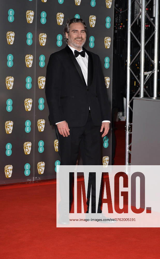 Joaquin Phoenix attends the EE British Academy Film Awards in 2020 at the Royal Albert Hall in London, England. Sunday 2nd February 2020. -