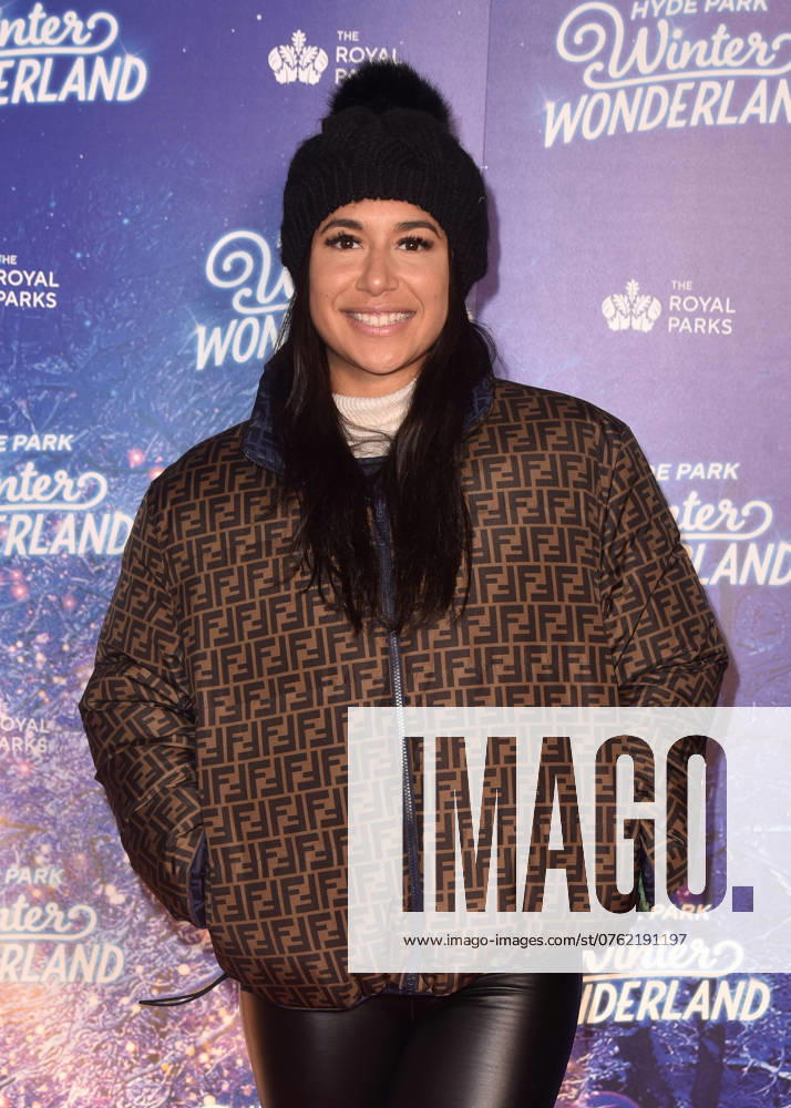Heather Watson attends the Hyde Park Winter Wonderland Preview Night 2022 in London, England. UK. Thursday 17th November 2022. -