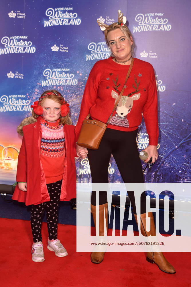 Daisy May Cooper attends the Hyde Park Winter Wonderland Preview Night 2022 in London, England. UK. Thursday 17th November 2022. -