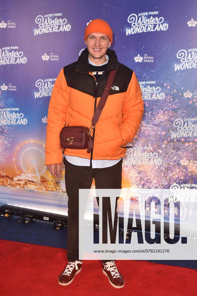 Chris Kowalski attends the Hyde Park Winter Wonderland Preview Night 2022 in London, England. UK. Thursday 17th November 2022. -
