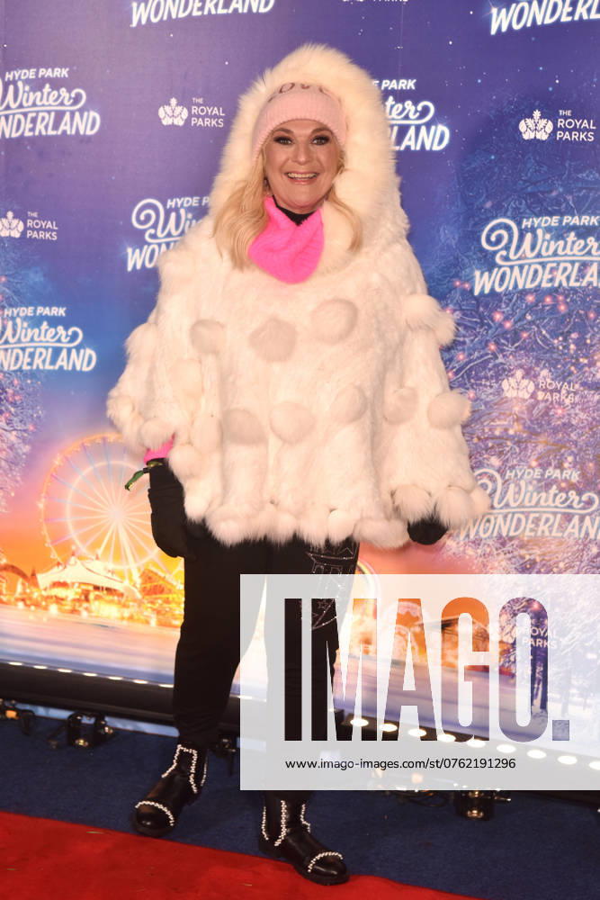 Vanessa Feltz attends the Hyde Park Winter Wonderland Preview Night 2022 in London, England. UK. Thursday 17th November 2022. -