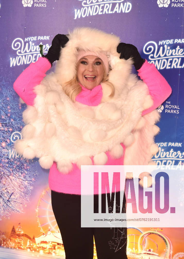 Vanessa Feltz attends the Hyde Park Winter Wonderland Preview Night 2022 in London, England. UK. Thursday 17th November 2022. -