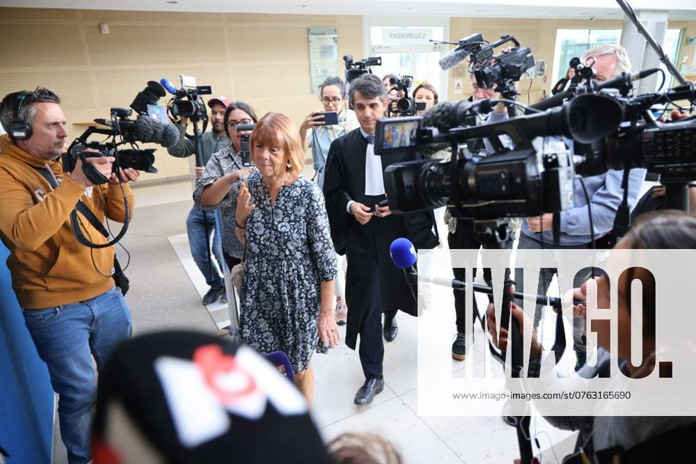 PROCES DES VIOLEURS DE MAZAN PHOTOPQR LA PROVENCE Dauphin Philippe Avignon 17 09 2024 Avignon, Vaucluse Criminal Court Mazan rape trial Dominique PELICOT , 72, is accused of drugging his wife Gisele with powerful anti-anxiety drugs without her knowledge and recruiting dozens of strangers, 50 in all, to rape her, over a ten-year period here Gisele Pelicot entering the courtroom with her lawyer Avignon, France, sept 17th 2024 Mazan rape trial takes plafe cor 4 months at Vaucluse Departmental Criminal Court Gisèle Pelicot s husband, accused of drugging her and offering her for rape to more than 80 individuals 50 are identified and tried absent Hospitalized for a urinary tract infection, Dominique Pelicot returned to court today He confirmed t