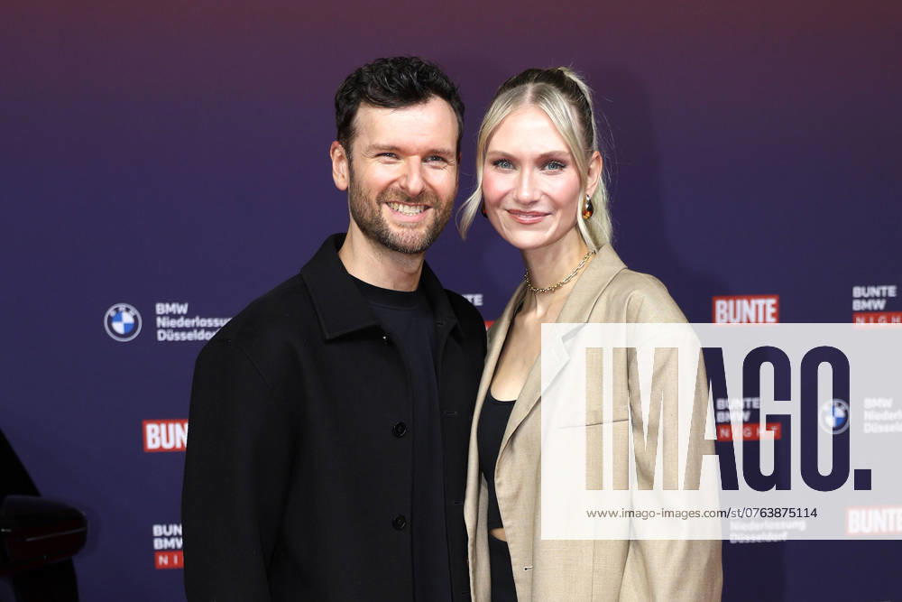 Daniel Grunenberg and Carolin Niemczyk from the band Glasperlenspiel at the Bunte BMW Night on 19 09 2024 in Düsseldorf Bunte BMW Night in Duesseldorf