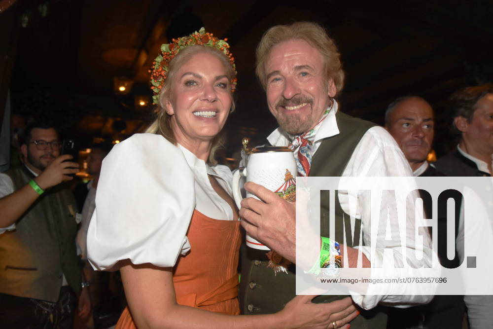 Karina Thomas Gottschalk TV presenter Munich 21 09 24 Oktoberfest Marstall Festzelt Munich