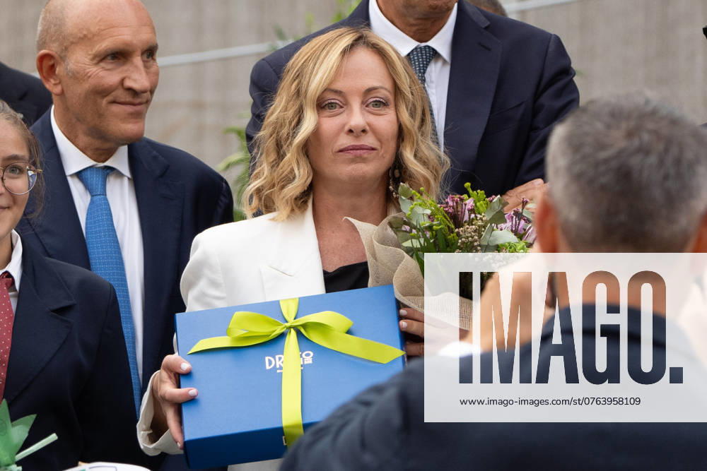 KW38 Reportage - Giorgia meloni al G7 Agricoltura Italian Prime Minister Giorgia Meloni at the inauguration of G7 Agriculture and Fisheries during Giorgia meloni al G7 Agricoltura, Reportage in Siracusa, Italy, September 21 2024 Siracusa Siracusa Italy