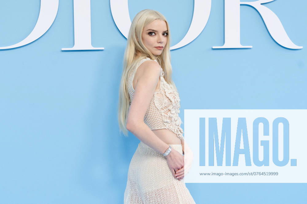 PFW - Dior Photocall Anya Taylor Joy attends the Christian Dior Womenswear Spring-Summer 2025 show as part of Paris Fashion Week on September 24, 2024 in Paris, France. Photo by Laurent Zabulon ABACAPRESS.COM Paris France