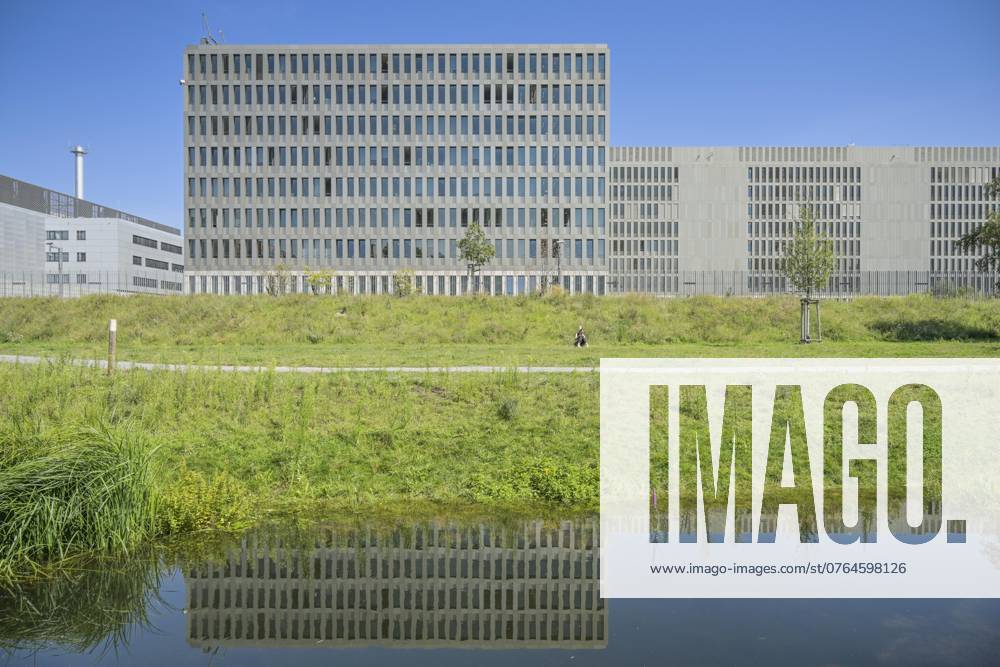 Federal Intelligence Service, rear side, Südpankepark, Mitte, Berlin, Germany
