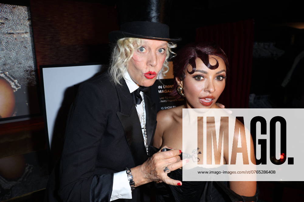 PFW - Ellen von Unwerth’s Von Magazine Dinner Party hosted by Kat Graham Ellen von Unwerth and Kat Graham attends Ellen von Unwerth’s Von Magazine Dinner Party hosted by Kat Graham held at La Boheme Montmartre on September 27, 2024 in Paris. Photo by Jerome Dominé ABACAPRESS.COM