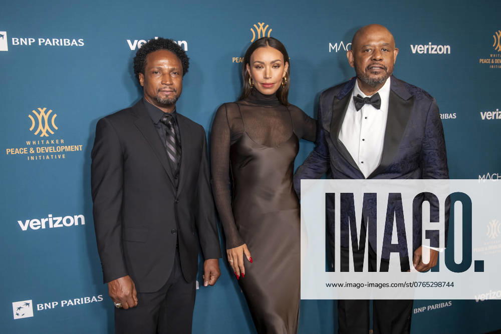 2024 Faces Of Hope Gala (NEW) 2024 Faces Of Hope Gala. September 27, 2024, New York, New York, USA: (L-R) Elvis Nolasco, Ilfenesh Hadera and Forest Whitaker attend the 2024 Faces Of Hope Gala at Gotham Hall on September 27, 2024 in New York City. (Credit: M10s TheNews2) (Foto: M10s Thenews2 imago images) 2024 Faces Of Hope Gala