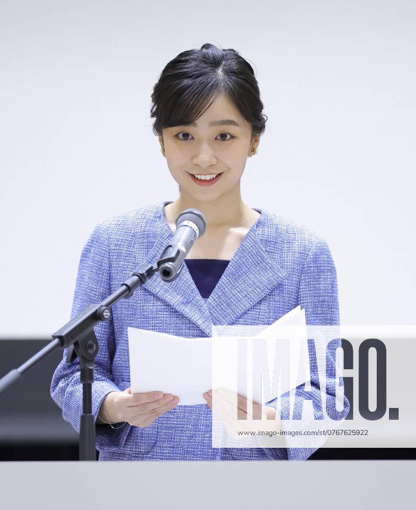 Princess Kako at girl scouts event Japanese Princess Kako speaks during an event organized by the Girl Scouts of Japan in Tokyo on Oct. 6, 2024. (Pool photo) A14AA0003550837P
