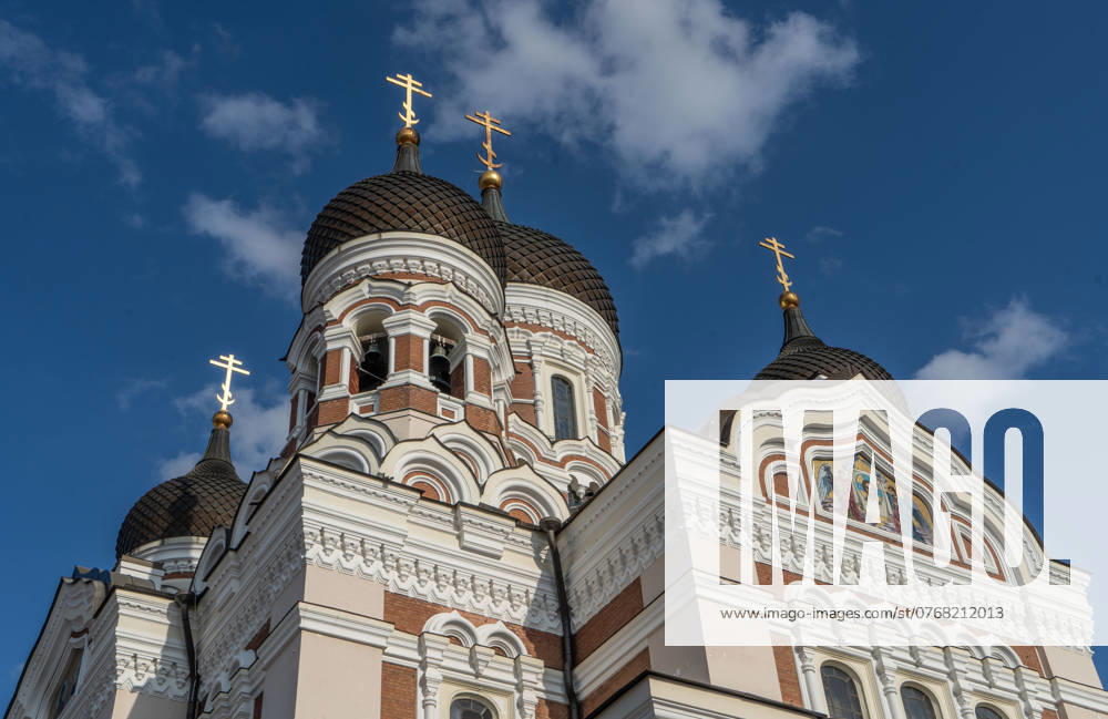 Views of Alexander Nevsky Cathedral, UNESCO World Heritage Site, Tallinn, Estonia, Europe