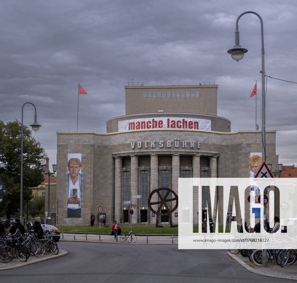 Volksbühne Deutschland, Berlin,15 09 2024, Volksbühne, Rosa Luxemburg Platz, mache lachen¦, Â