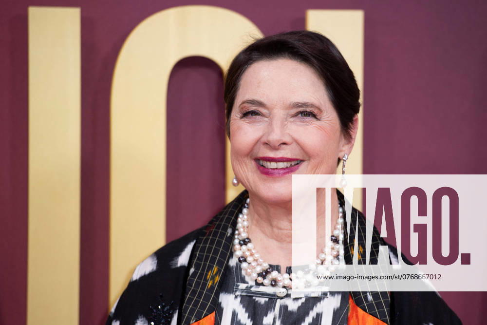 London BFI Conclave Premiere Isabella Rossellini attending the Conclave Premiere during the 68th BFI London Film Festival at the Royal Festival Hall in London, England on October 10, 2024. Photo by Aurore Marechal ABACAPRESS.COM London England