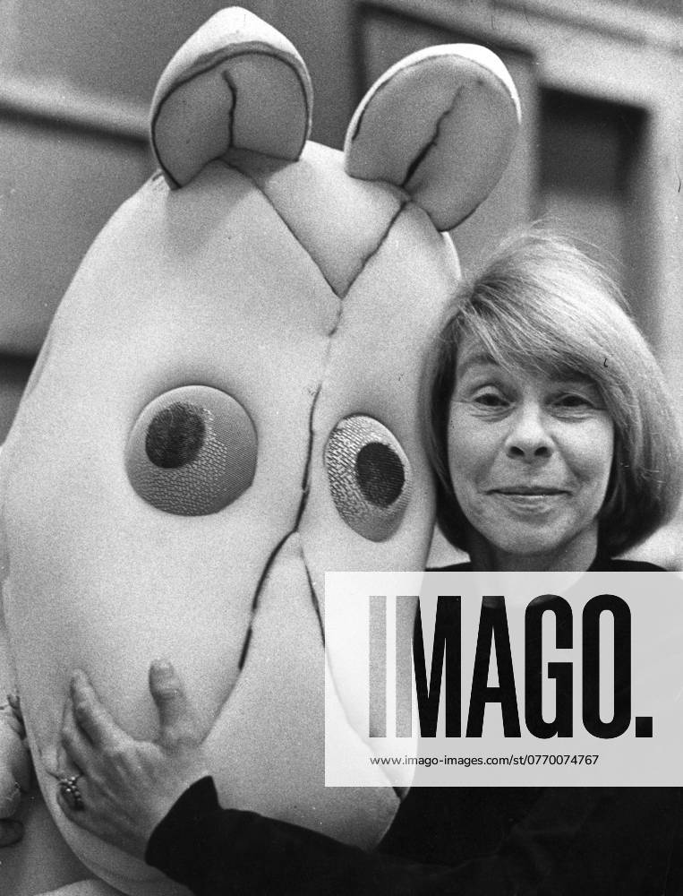 STOCKHOLM 19730920 Tove Jansson, author of the Moomin books, has died She was 86 years old The picture shows Tove Jansson with a mask for one of her popular characters Moomintroll STOCKHOLM SWEDEN
