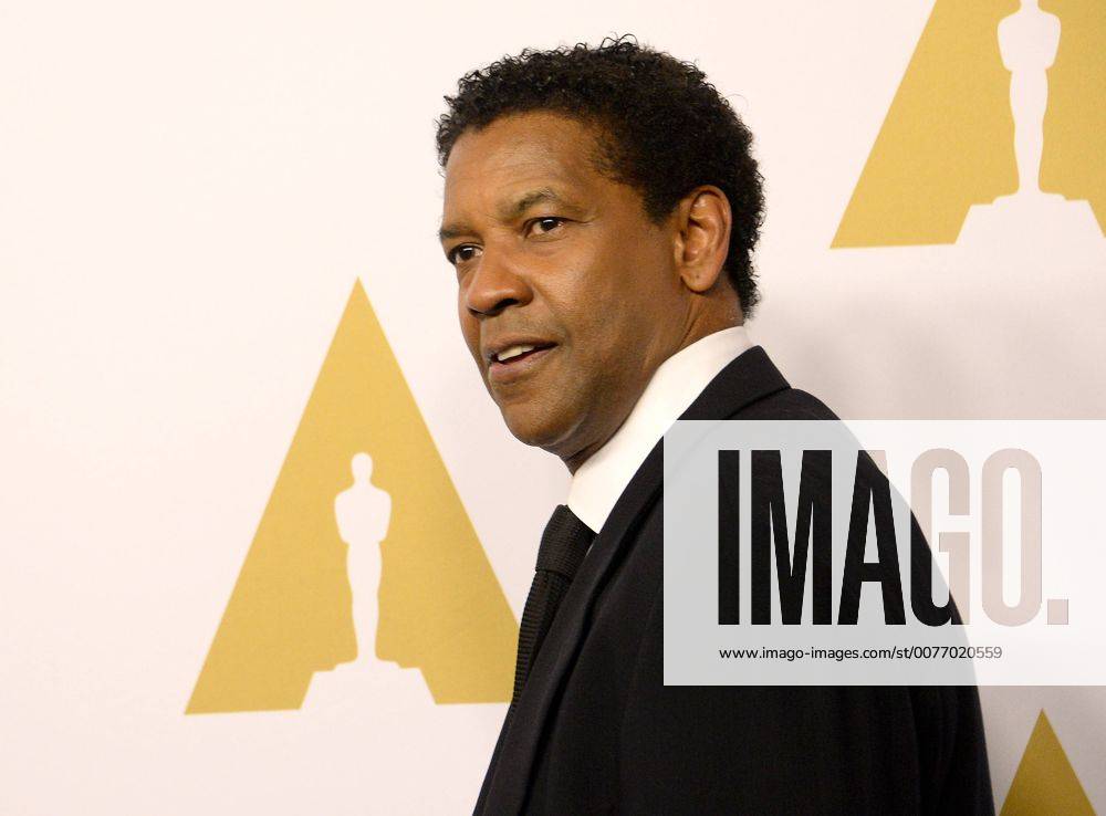 Actor Denzel Washington attends the 89th annual Academy Awards Oscar nominees luncheon at the Beverly Hilton Hotel in Beverly Hills, California on February 6, 2017. LAP20170206024 JIMxRUYMEN