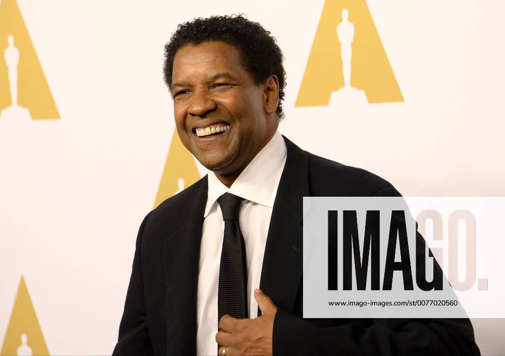 Actor Denzel Washington attends the 89th annual Academy Awards Oscar nominees luncheon at the Beverly Hilton Hotel in Beverly Hills, California on February 6, 2017. LAP20170206025 JIMxRUYMEN