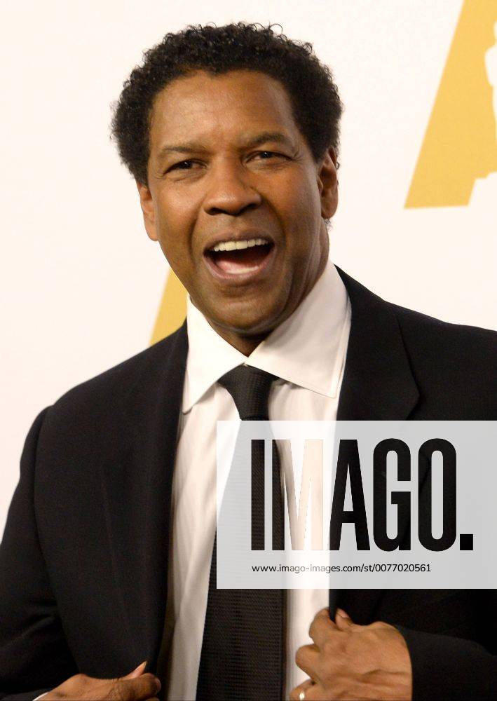 Actor Denzel Washington attends the 89th annual Academy Awards Oscar nominees luncheon at the Beverly Hilton Hotel in Beverly Hills, California on February 6, 2017. LAP20170206026 JIMxRUYMEN