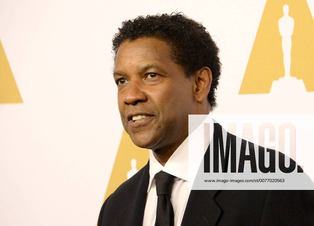 Actor Denzel Washington attends the 89th annual Academy Awards Oscar nominees luncheon at the Beverly Hilton Hotel in Beverly Hills, California on February 6, 2017. LAP20170206028 JIMxRUYMEN